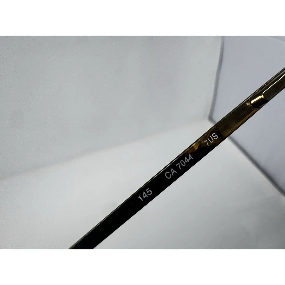 Carrera CA7044 7US Gold Eyeglass Frames 53-20-145 Titanium